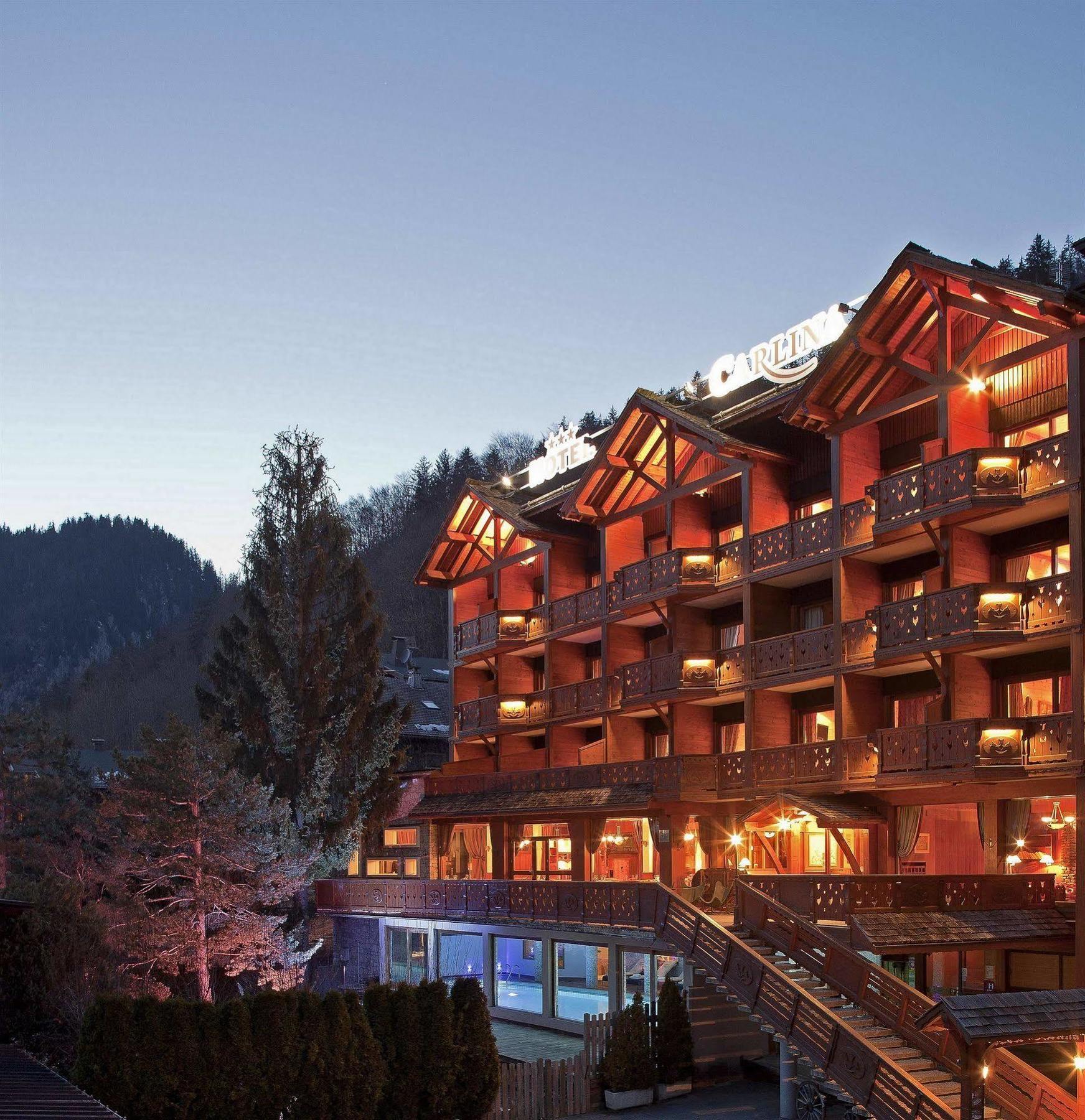 Hotel Carlina Clusaz Zewnętrze zdjęcie
